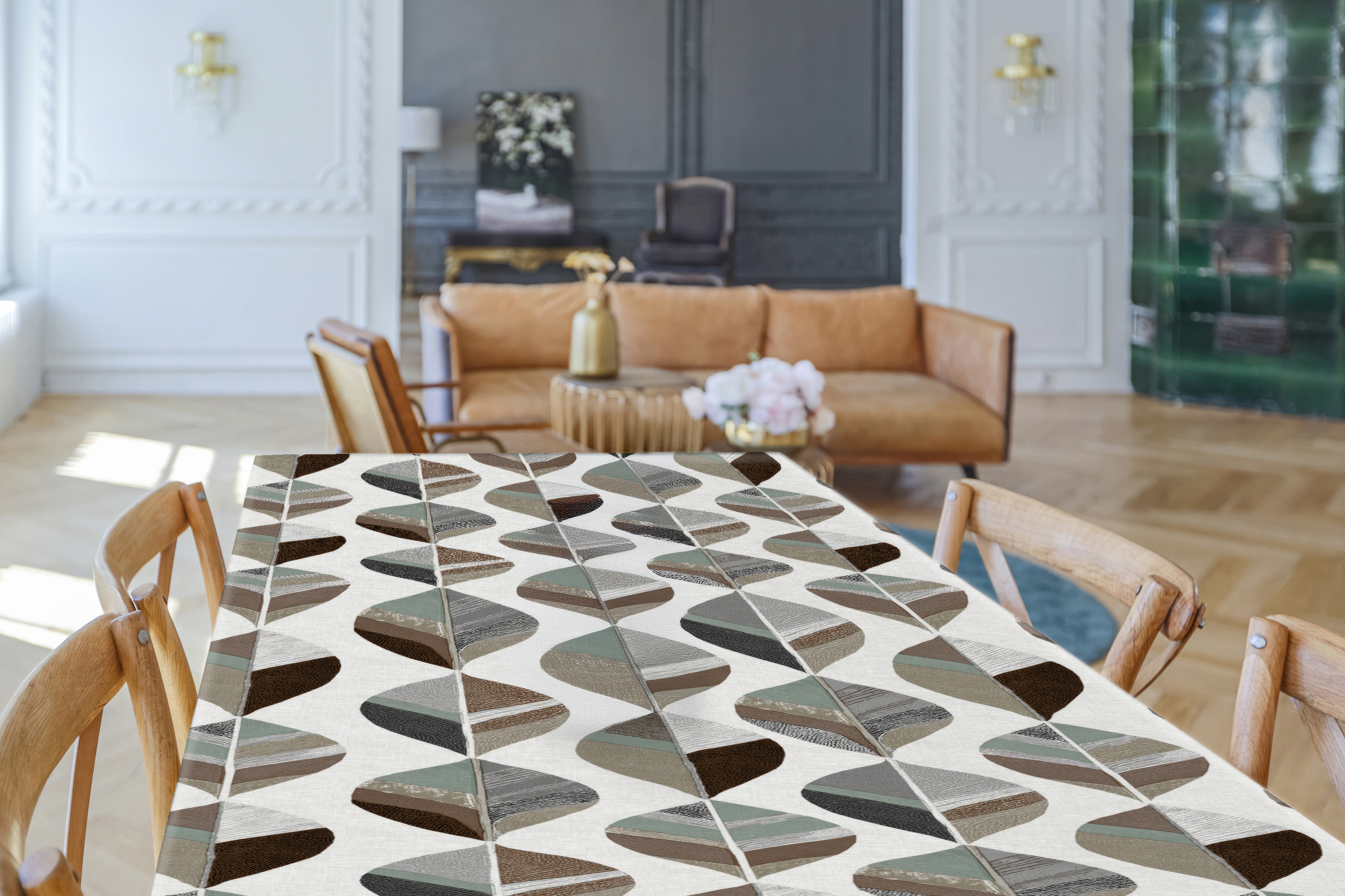 2 PZ TOVAGLIE in plastica decorative fiori monouso EUR 13,76 - IT