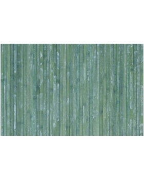 tappeto da cucina in bamboo verde