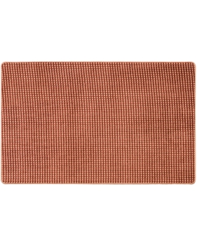 Tappeto Bagno Pois arancione