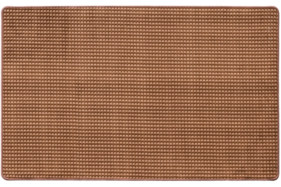 Tappeto Bagno pois marrone