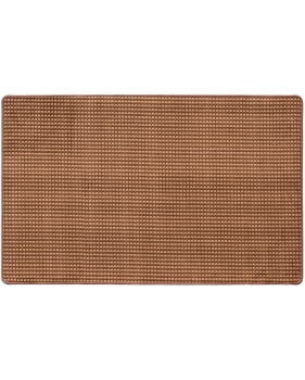 Tappeto Bagno pois marrone