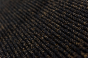 Zerbino in gomma con spazzole in cocco