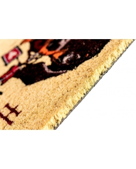 Zerbino Di Benvenuto Semicircolare In Fibra Di Cocco - Antiscivolo, Per Interno Ed Esterno - Foto 12