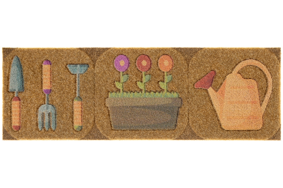 Zerbino agugliato stampato