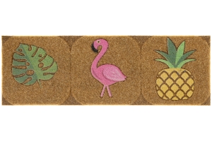 Zerbino agugliato stampato