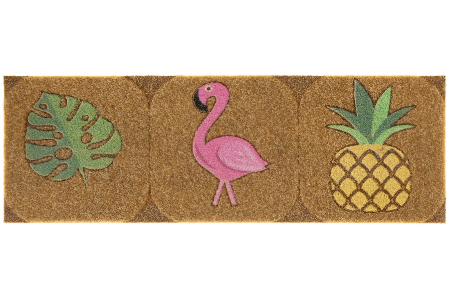 Zerbino agugliato stampato