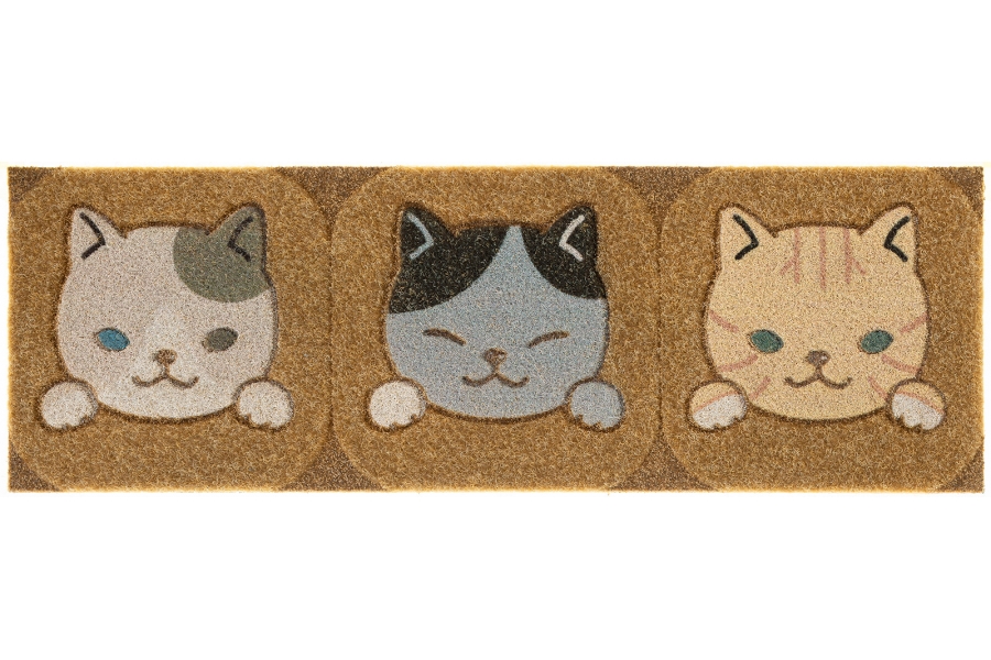 Zerbino agugliato stampato