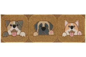 Zerbino agugliato stampato