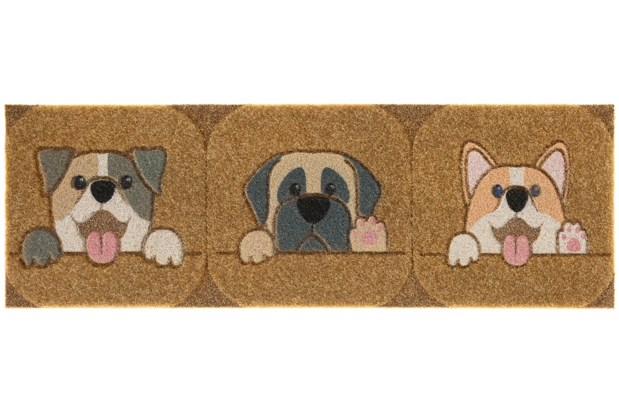 Zerbino agugliato stampato