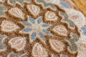 Zerbino agugliato stampato