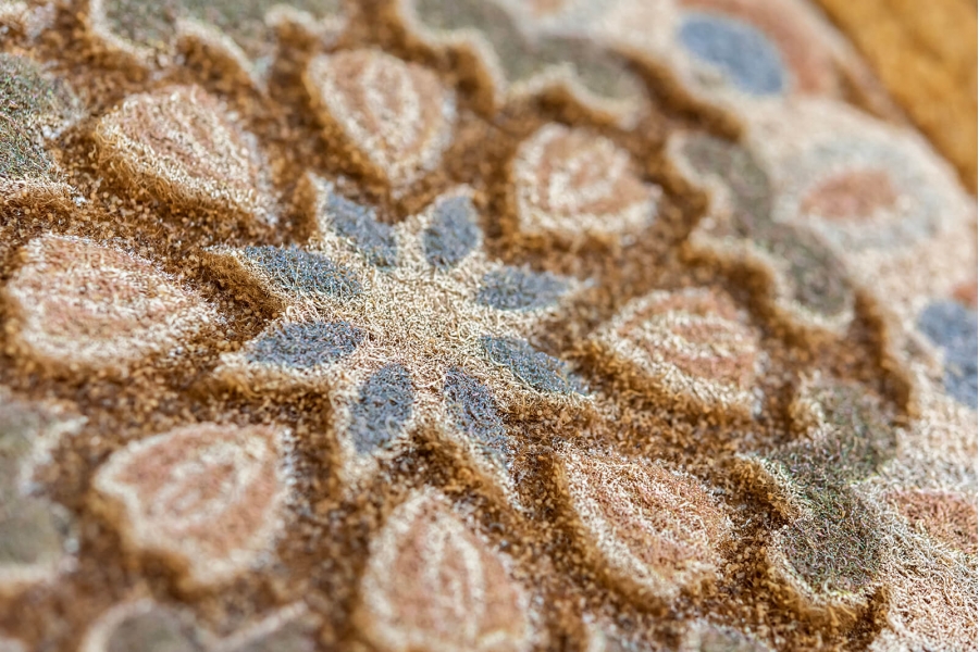 Zerbino agugliato stampato