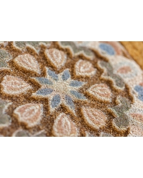 Zerbino agugliato stampato