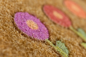 Zerbino agugliato stampato