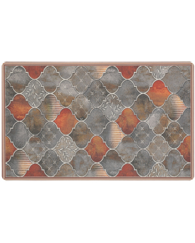 Tappeto in pelle sintetica