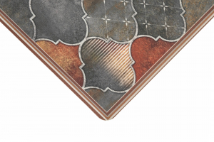 Tappeto in pelle sintetica