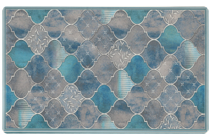 Tappeto in pelle sintetica