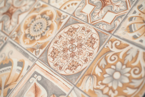 Tappeto in pelle sintetica