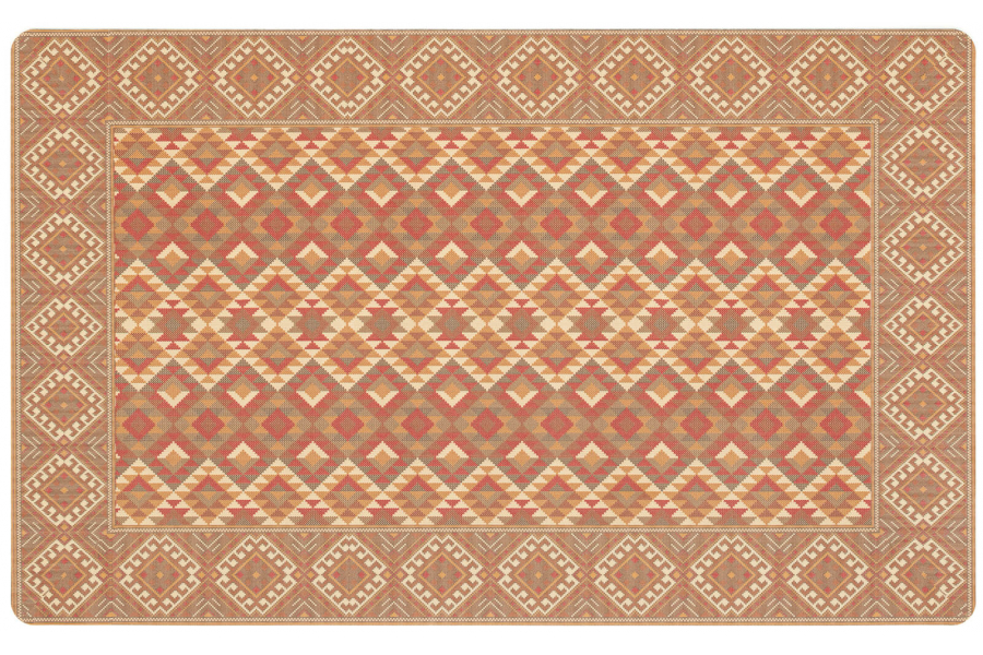 Tappeto in pelle sintetica