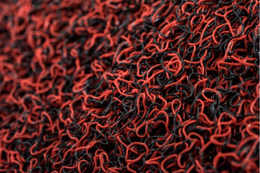 Zerbino vinilico corrugato