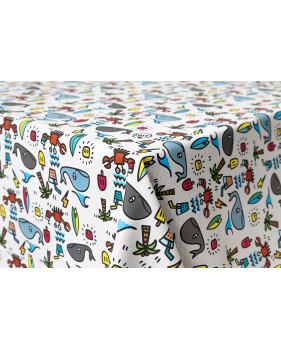 Tovaglia Plastificata Lavabile