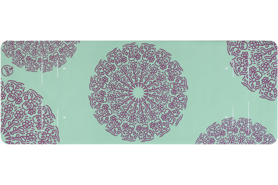 B.SIMO - Tappetino Yoga - Mandala Green