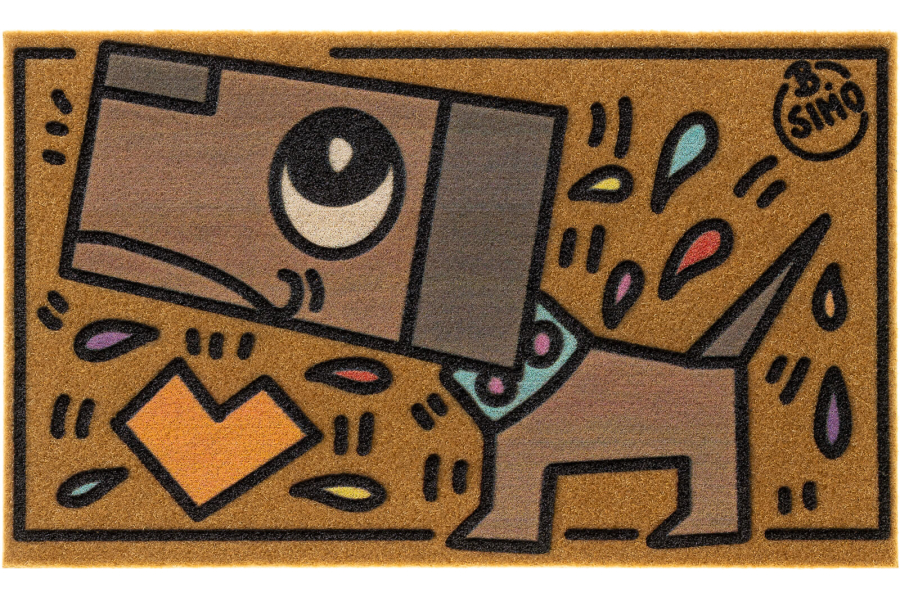 B.SIMO - Zerbino Cocco Sintetico - B.Dog