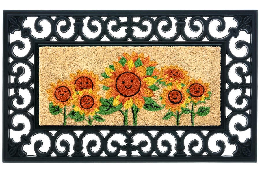 BUDAPEST - Zerbino Intercambiabile - Cornice - Girasoli