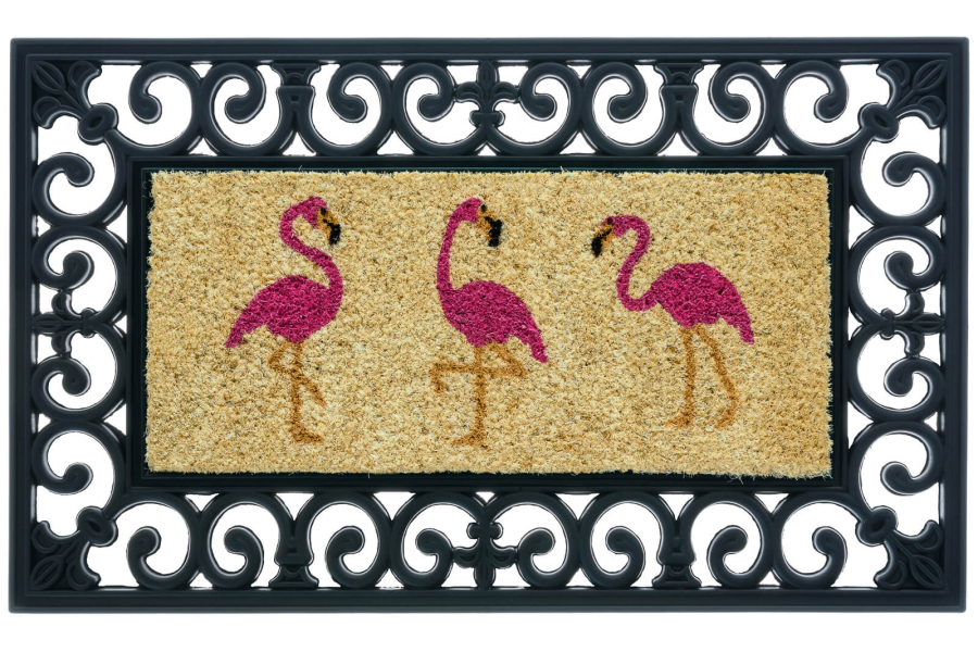 BUDAPEST - Zerbino Intercambiabile - Cornice - Fenicotteri