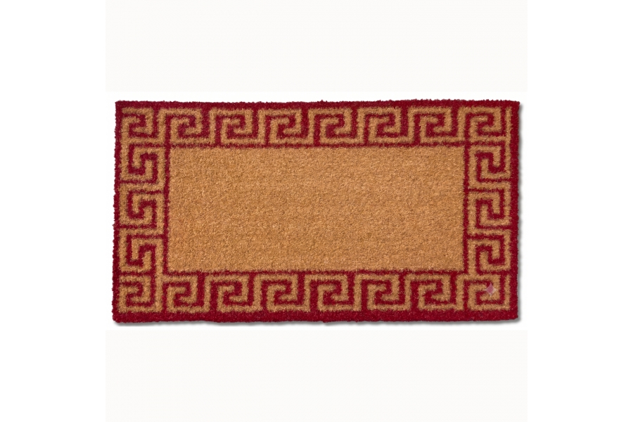 CLUB - Zerbino tecnico-decorativo - Club Greca rosso